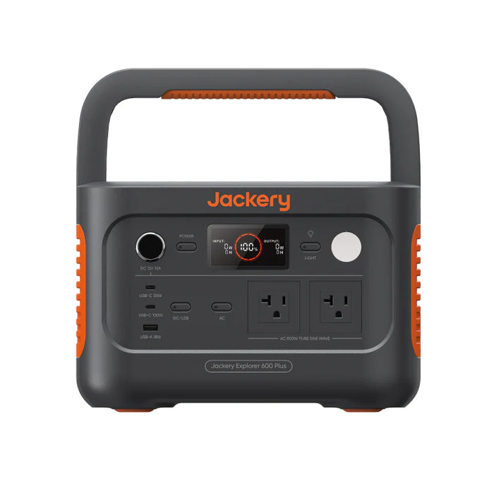 JACKERY | E600 Plus Portable Power Station | 632.3 Wh