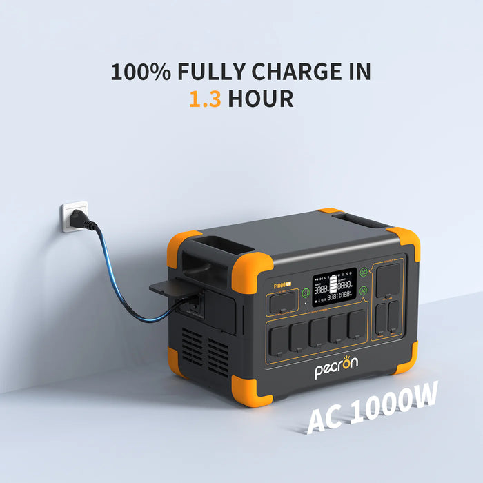 PECRON | E1000LFP Portable Power Station | 1800W | 1024Wh