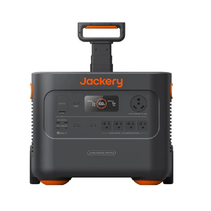 JACKERY E2000 PLUS + 1* 2000 Plus Battery + 2* Solar Saga 200 + Manual Transfer Switch | 2042Wh
