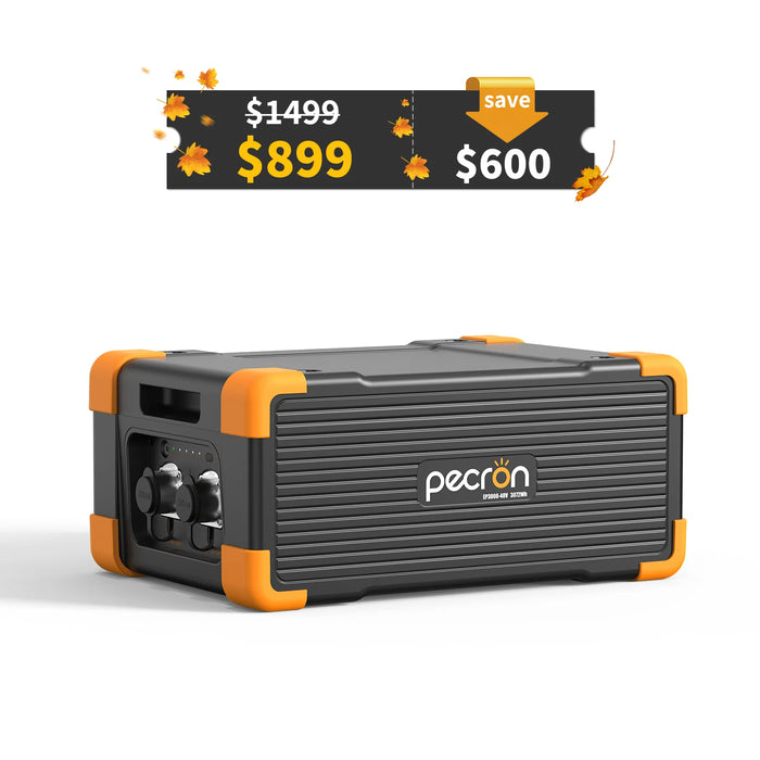 PECRON | EP3000-48V Expansion Battery | 3072Wh (E1500LFP/ E3600LFP)