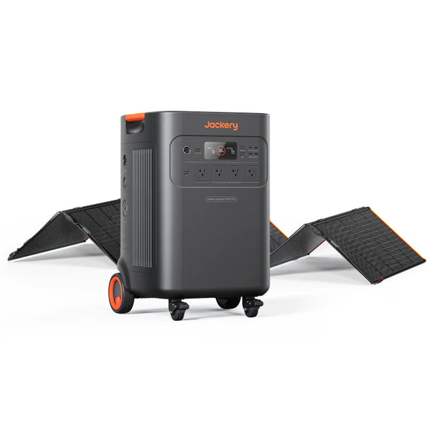 JACKERY | E5000Plus+ Battery Pack E5000Plus+ 500W Solar Panel | 10kWh