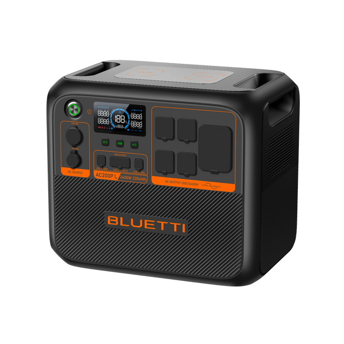 BLUETTI AC200PL +B300K + 2* PV200D Portable Power Station