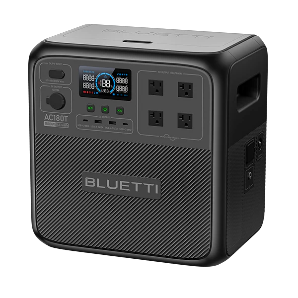 BLUETTI AC180T Portable Power Station + *1 SP200L | 1,800W,1433Wh