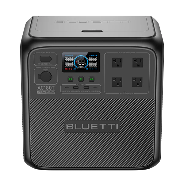 BLUETTI AC180T Portable Power Station + *1 SP200L | 1,800W,1433Wh