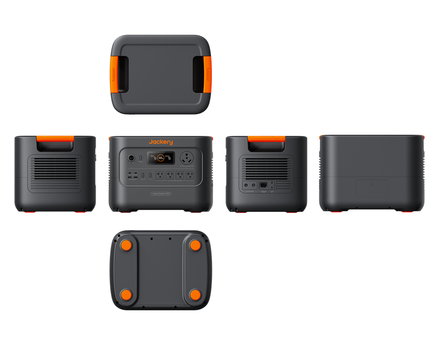JACKERY | E3000 V2 + PV 200W (x2 )| 3072Wh