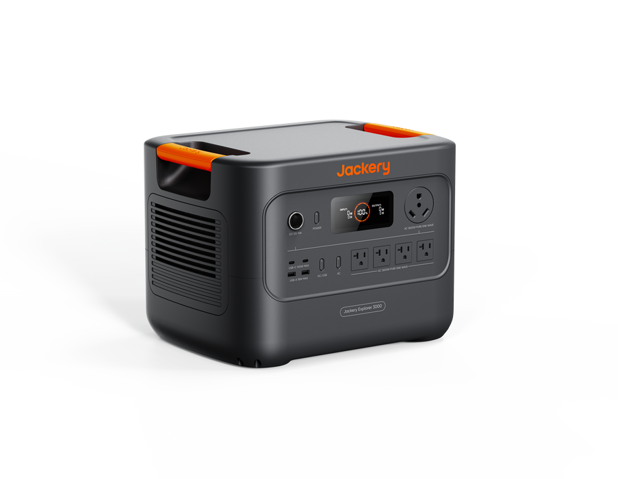 JACKERY | E3000 V2 + PV 200W (x2 )| 3072Wh