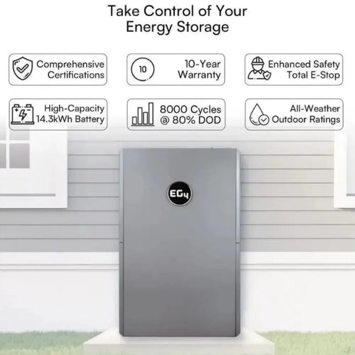 EG4 | 48V POWERPRO | 14.3kWh LiFePO4 Battery