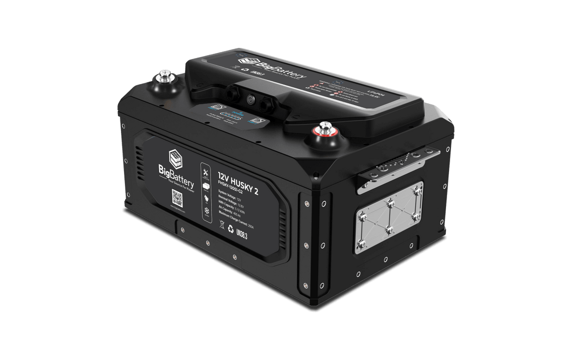 12V HUSKY 2 – LiFePO4 – 400Ah – 5.12kWh