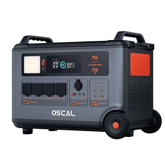 OSCAL | PowerMax 3600 Portable Power Station | 3600Wh