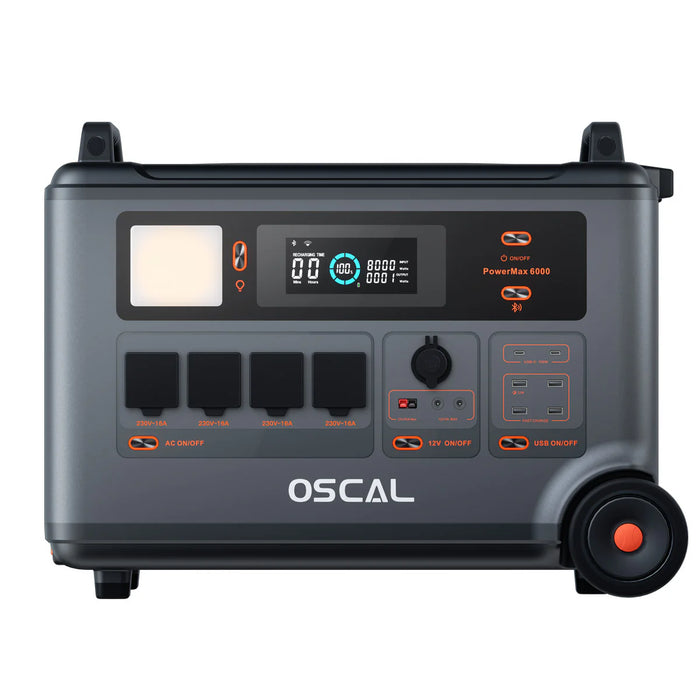 OSCAL | PowerMax 3600 Portable Power Station | 3600Wh