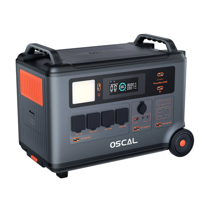 OSCAL | PowerMax 3600 Portable Power Station | 3600Wh