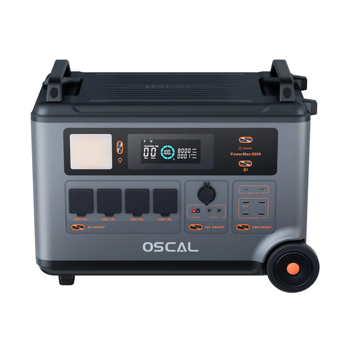 OSCAL | PowerMax 3600 Portable Power Station | 3600Wh