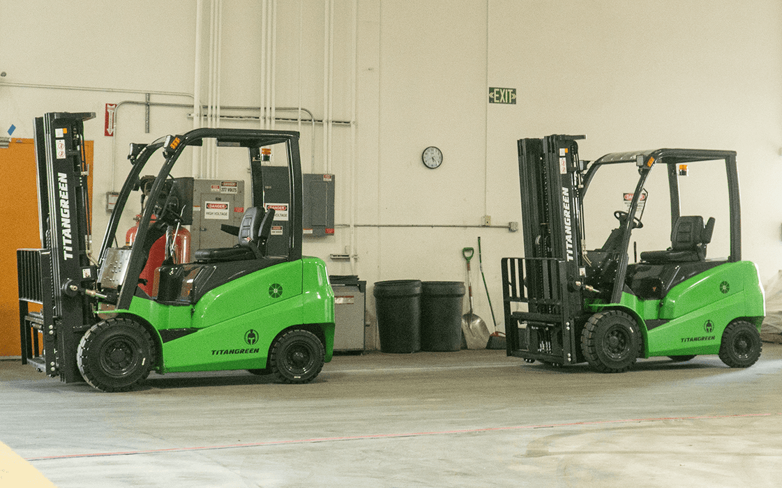 TitanGreen Lithium Forklift EP18K-Li 3500