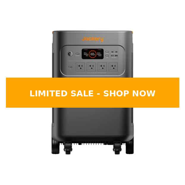 JACKERY | E5000Plus Portable Power Station | 5040kWh